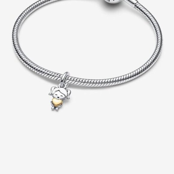 Pandora Happy Girl Dangle Charm - Picture 3 of 5